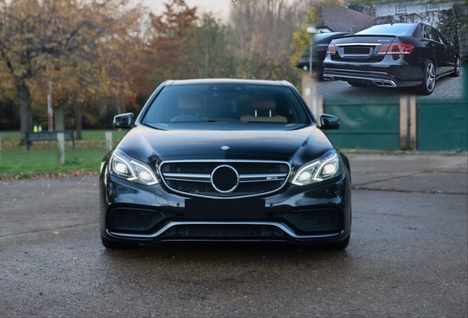 MERCEDES W212 IÇIN UYUMLU E63 BODY KIT (2013-2015) (ÖN TAMPON-DIFÜZÖR-EGZOZ-MARSPIYEL)